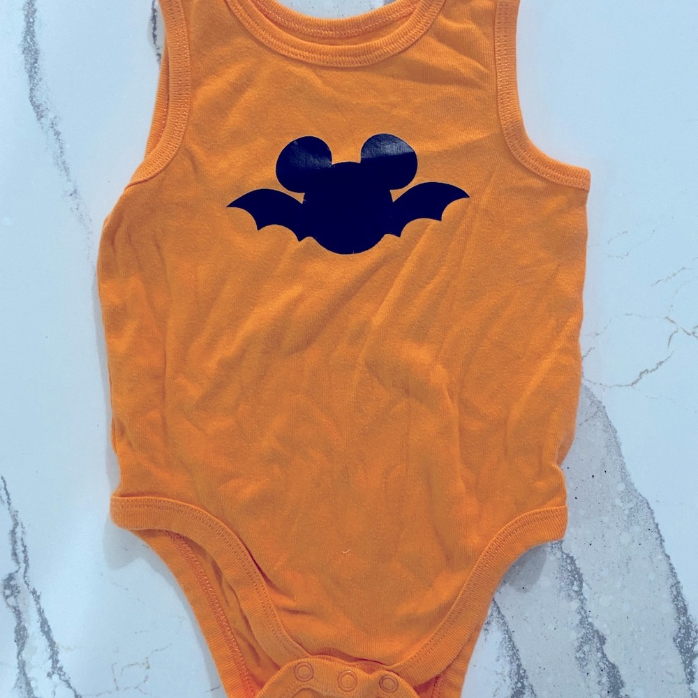 Disney Halloween Mickey Bat Onesie